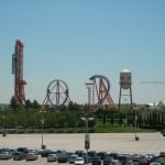 Parque Warner madrid autocaravana
