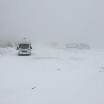 Viajar a la nieve en autocaravana