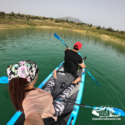 Hacemos Paddle Surf en ruta