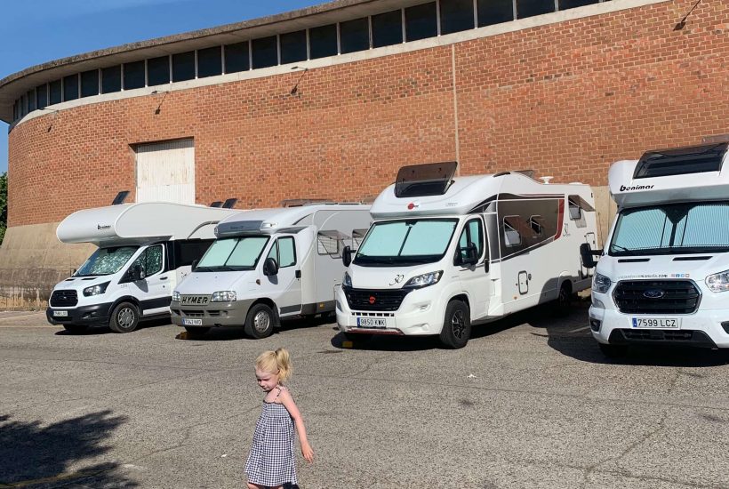area autocaravanas Zafra en autocaravana