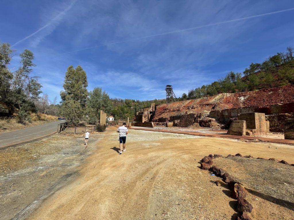 Minas de Riotinto autocaravana