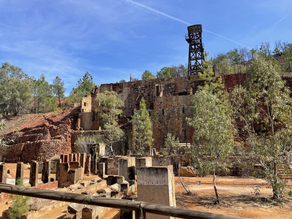 Minas de Riotinto autocaravana