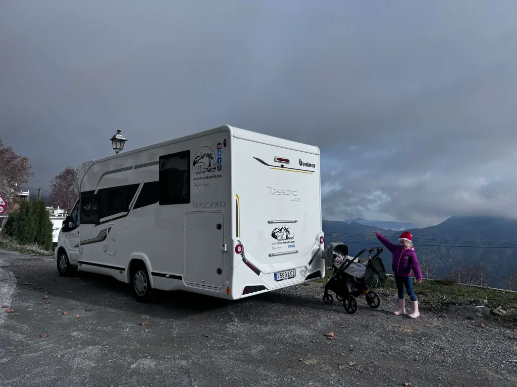 Las Alpujarras en autocaravana. pitres en autocaravana