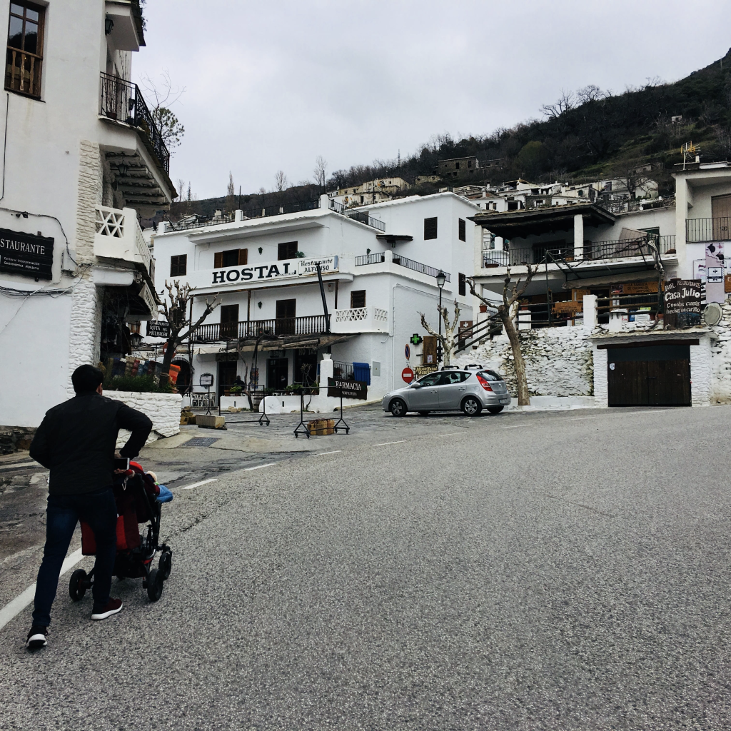 Las Alpujarras en autocaravana. pampaneira en autocaravana
