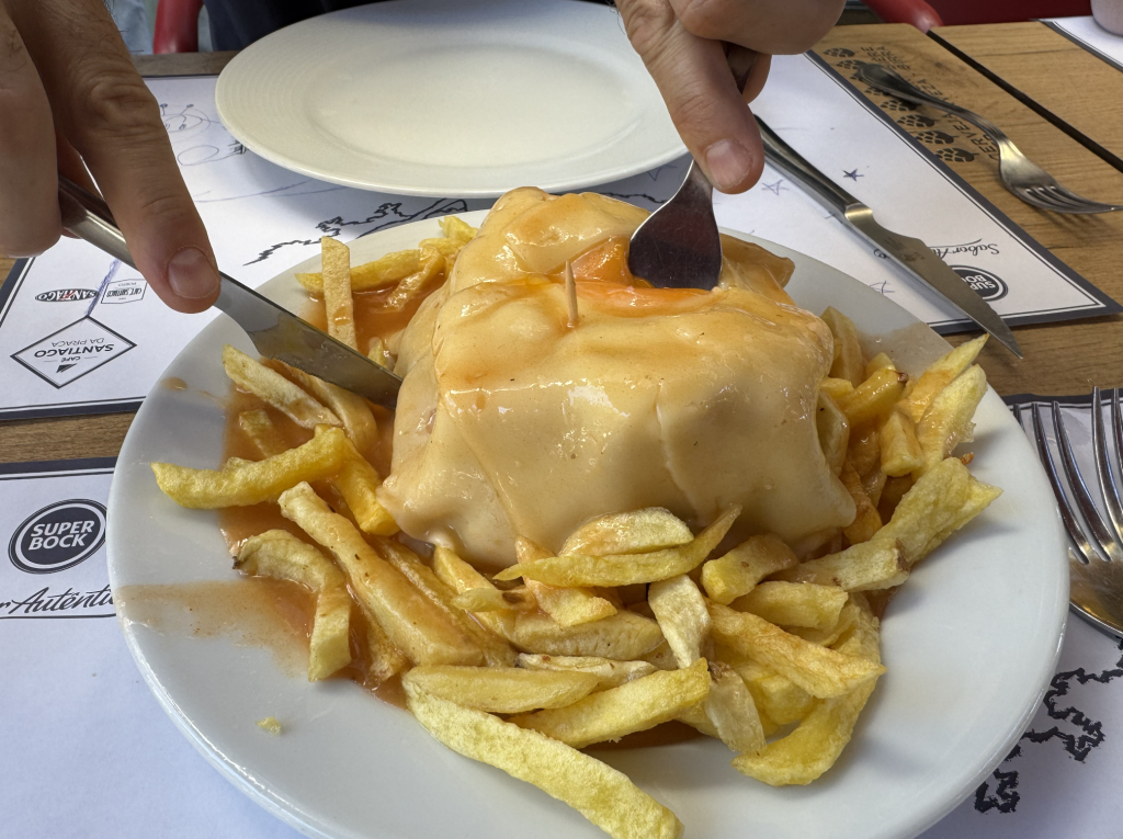 Café Santiago francesinha