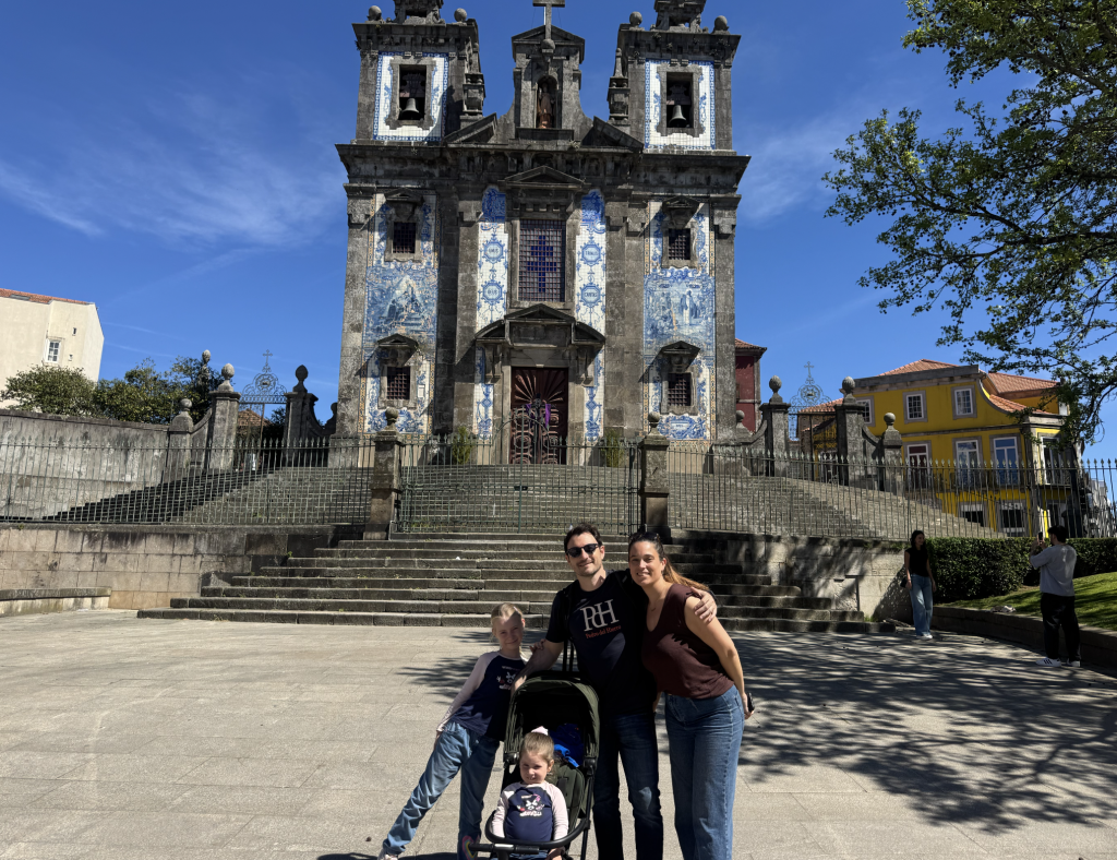 Iglesia de Santo Ildefonso oporto en autocaravana que ver 