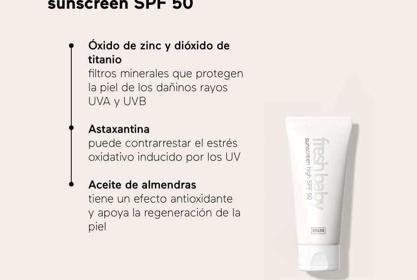 crema solar bebés protector solar para bebés filtros minerales 6 meses piel atopica