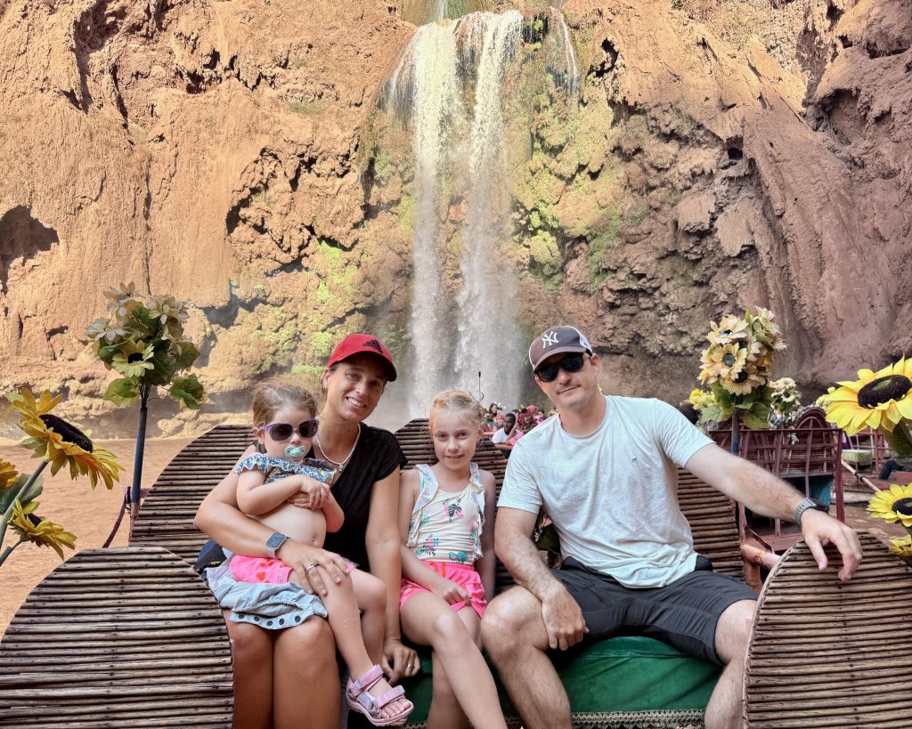 cascadas Ouzoud marruecos en autocaravana