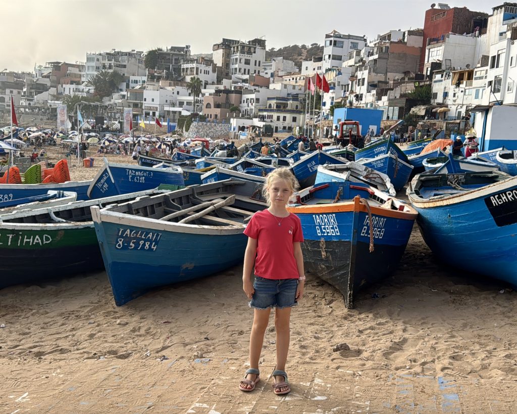 Taghazout marruecos en autocaravana surf